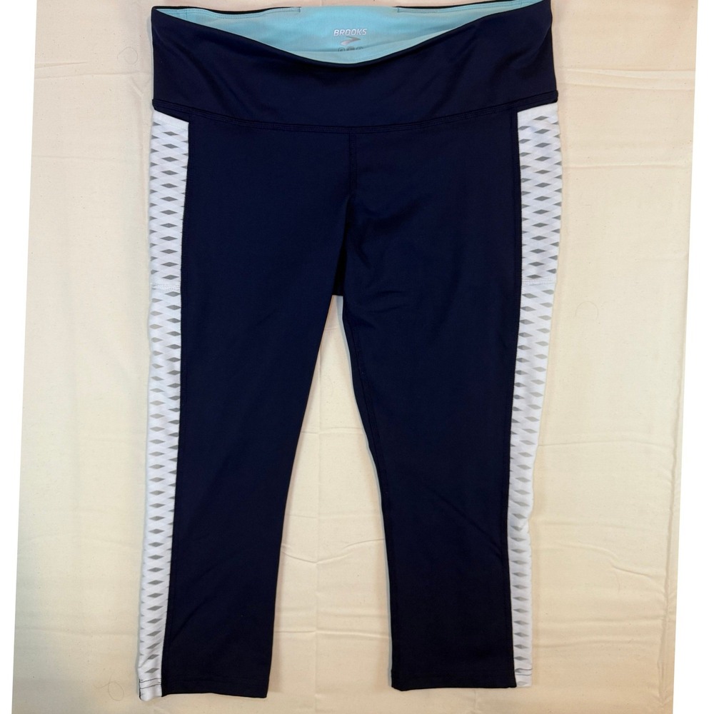 Brooks Womens Capri Running Leggings L